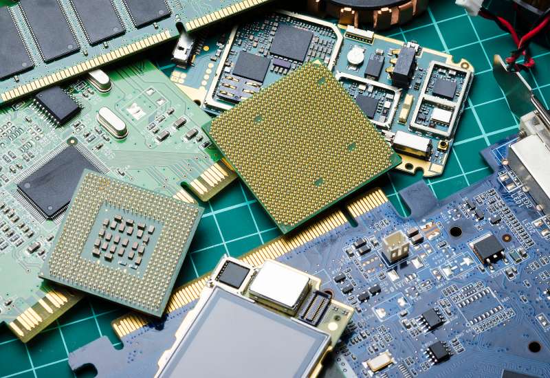 Precious Metal Recycling of waste circuit boards and processors in Vancouver, BC